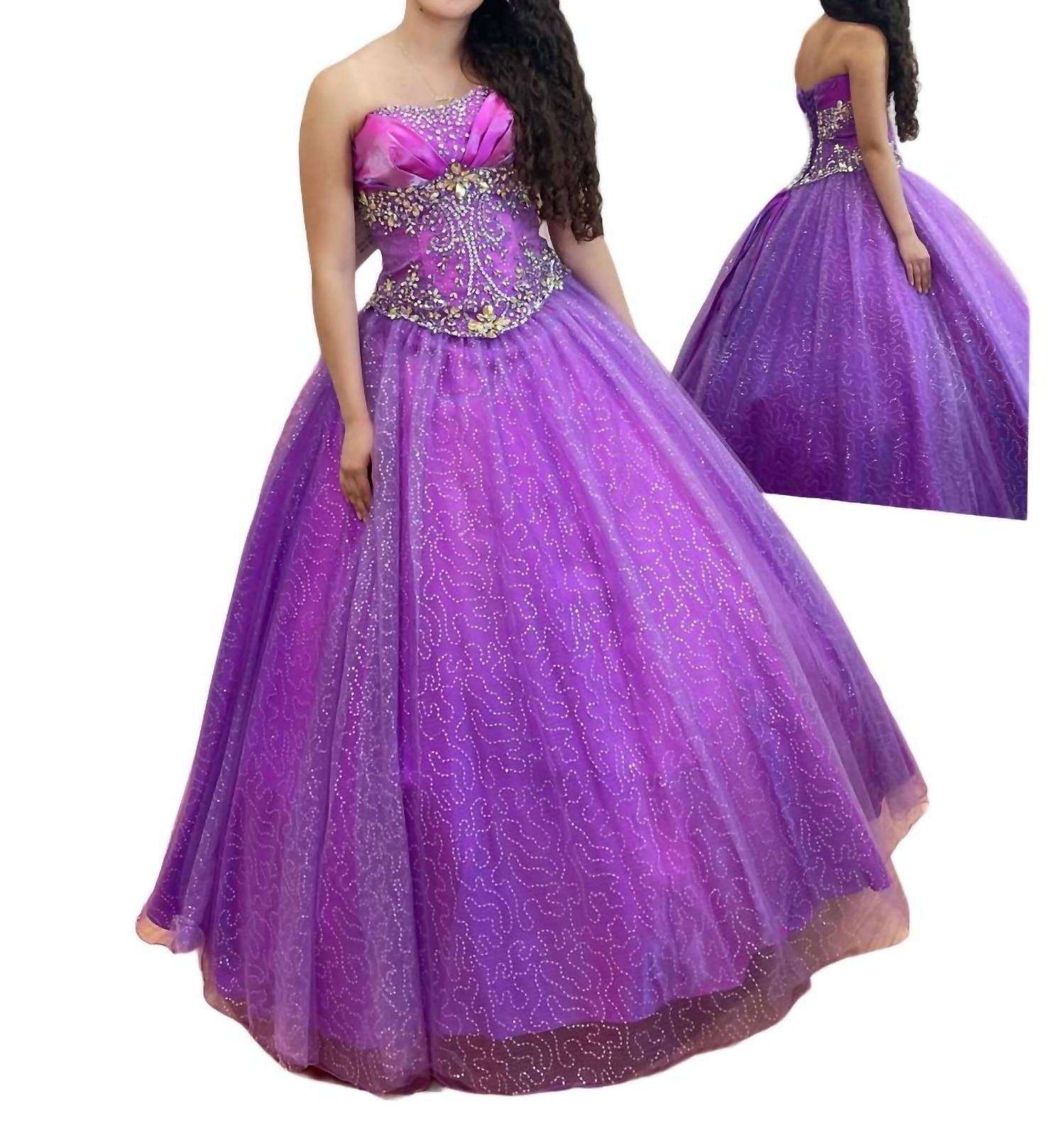

Королевское платье Quinceañera с бисером в цвете Dahlia/multi Mary's Bridal
