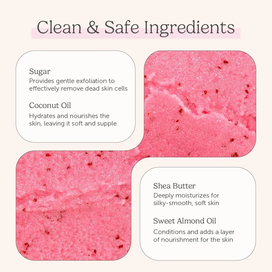 Скраб для тела сахарный отшелушивающий Nectar Bath Treats Fruit Smoothie 453 г — фото 3
