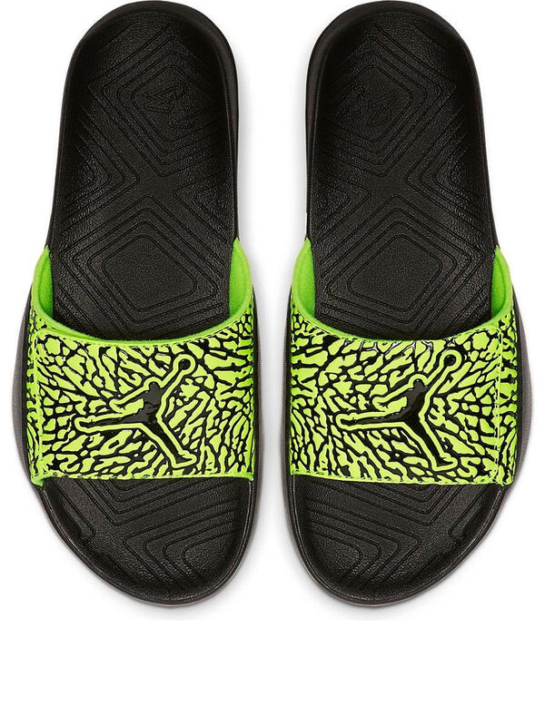 

Тапочки hydro 7 v2 slide 'black cement' Air Jordan, мультиколор
