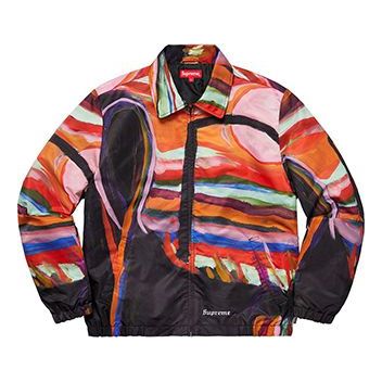 

Куртка Supreme SS19 Reaper Work Jacket Painting Cargo Unisex, черный