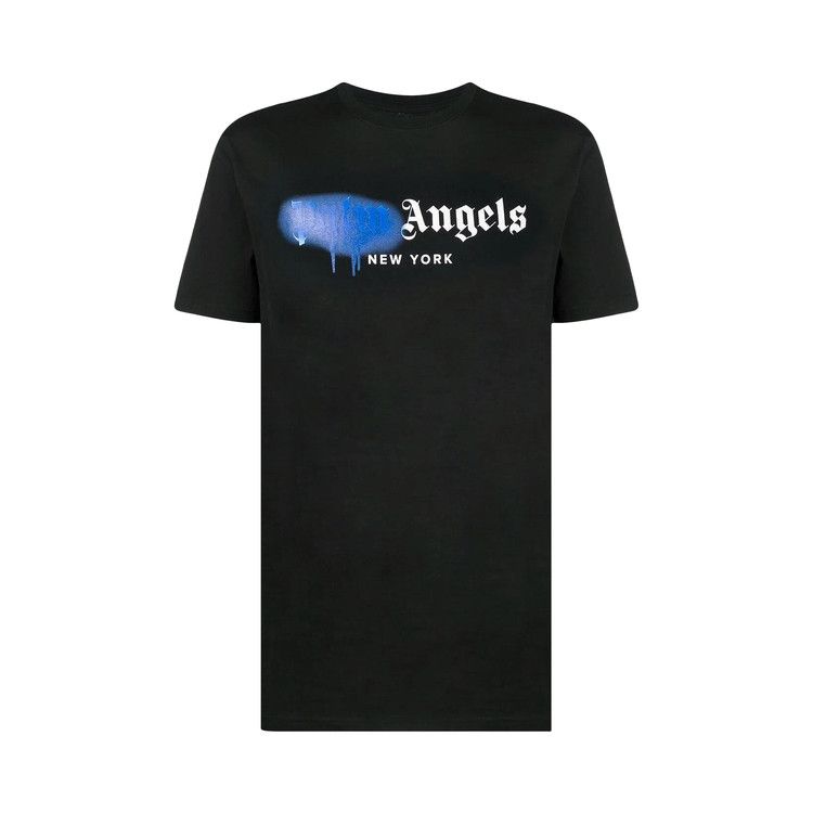 

Футболка Palm Angels New York Sprayed-Logo T-Shirt, Black