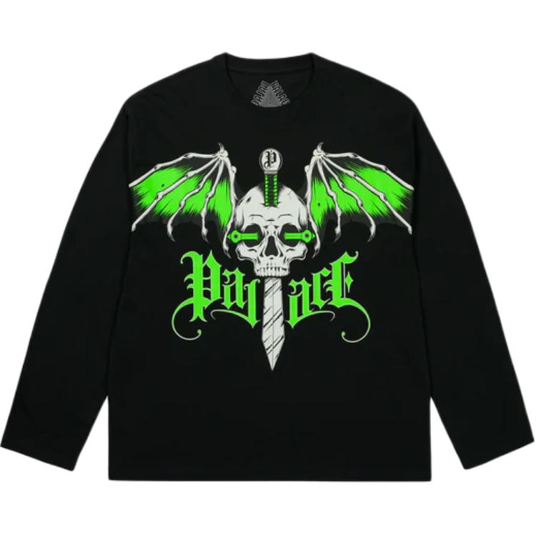 

Футболка Wingspan с длинным рукавом Unisex PALACE, черный