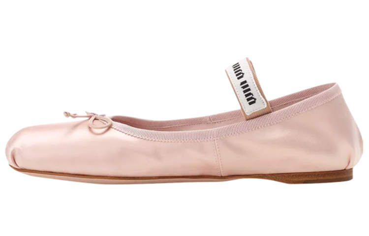 Повседневные туфли MIU MIU розовые женские