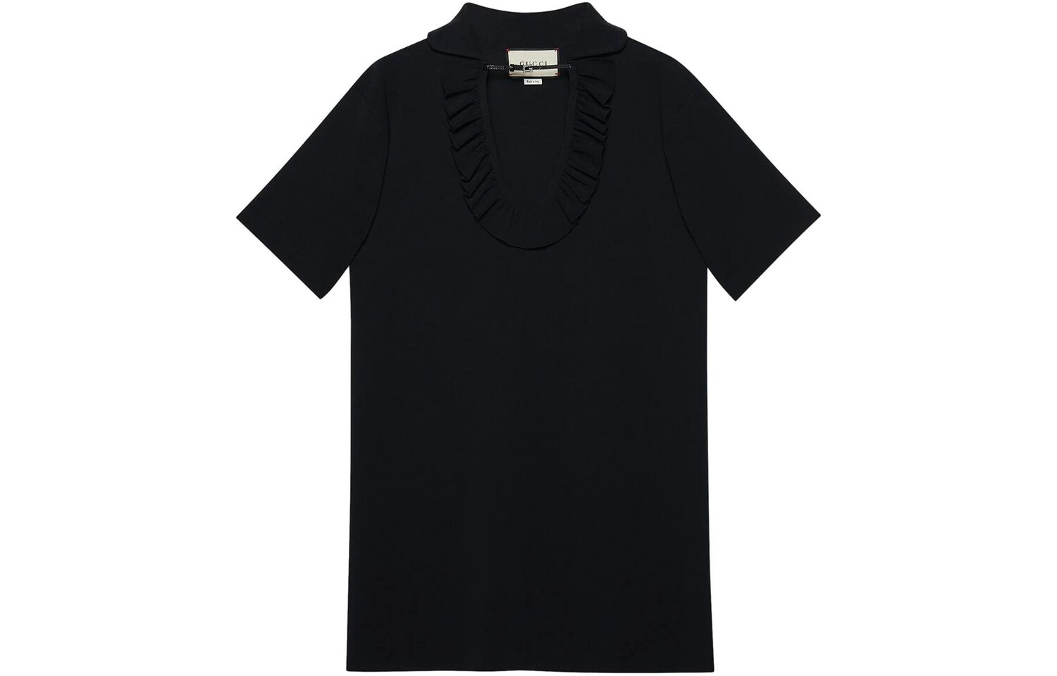 

Платье женское Gucci Ruffle-trim, черный