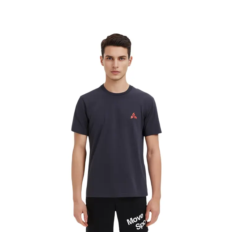 Футболка с кобрендинговой моделью Naruto, унисекс, темно-синяя Uniqlo, синий — фото 4
