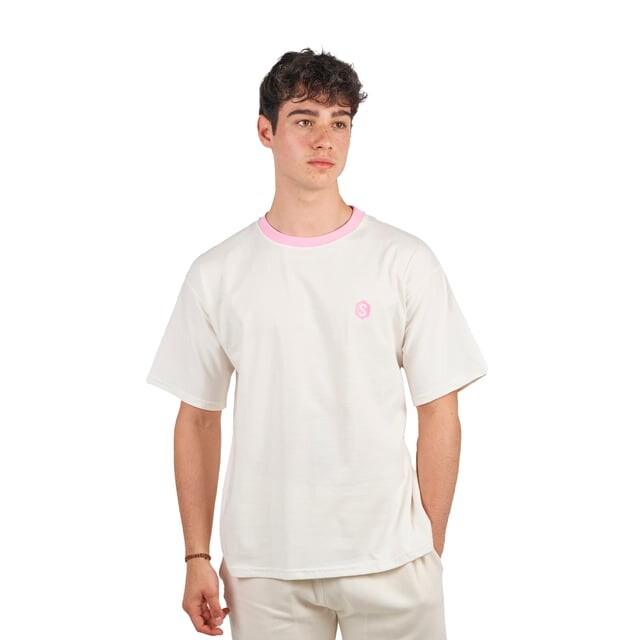 

Behappy sprbca 2204 мужская футболка с короткими рукавами и оверсайз Superb, розовый