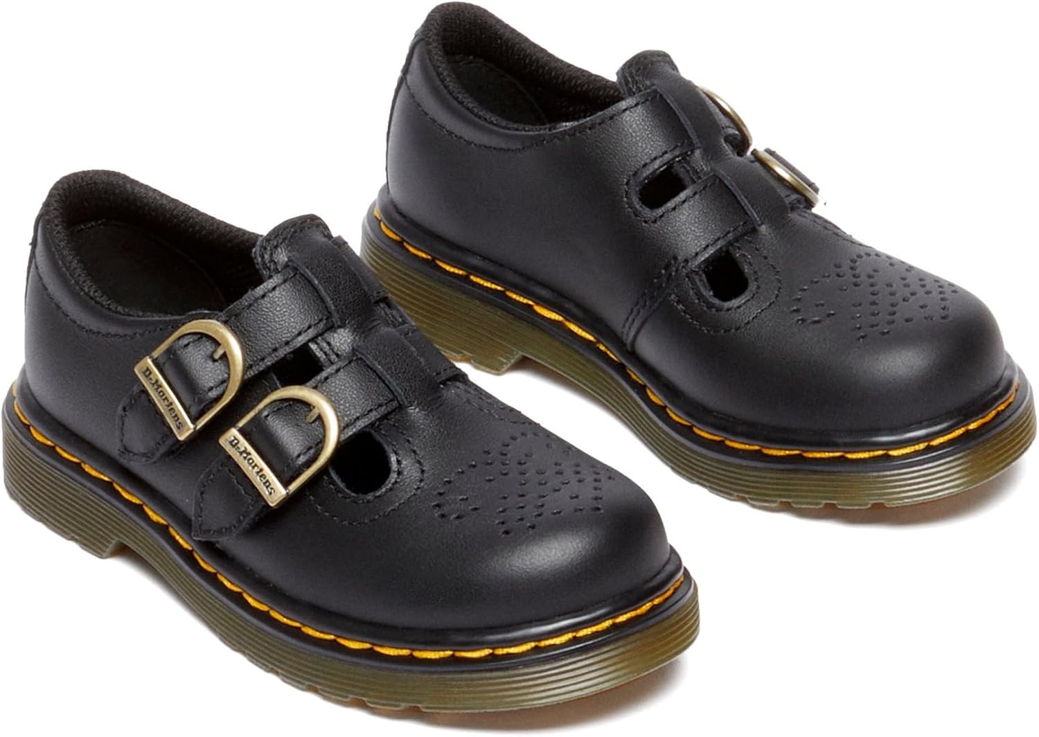

Dr. Martens Unisex-Child 8065 Toddler Mary Jane, Black