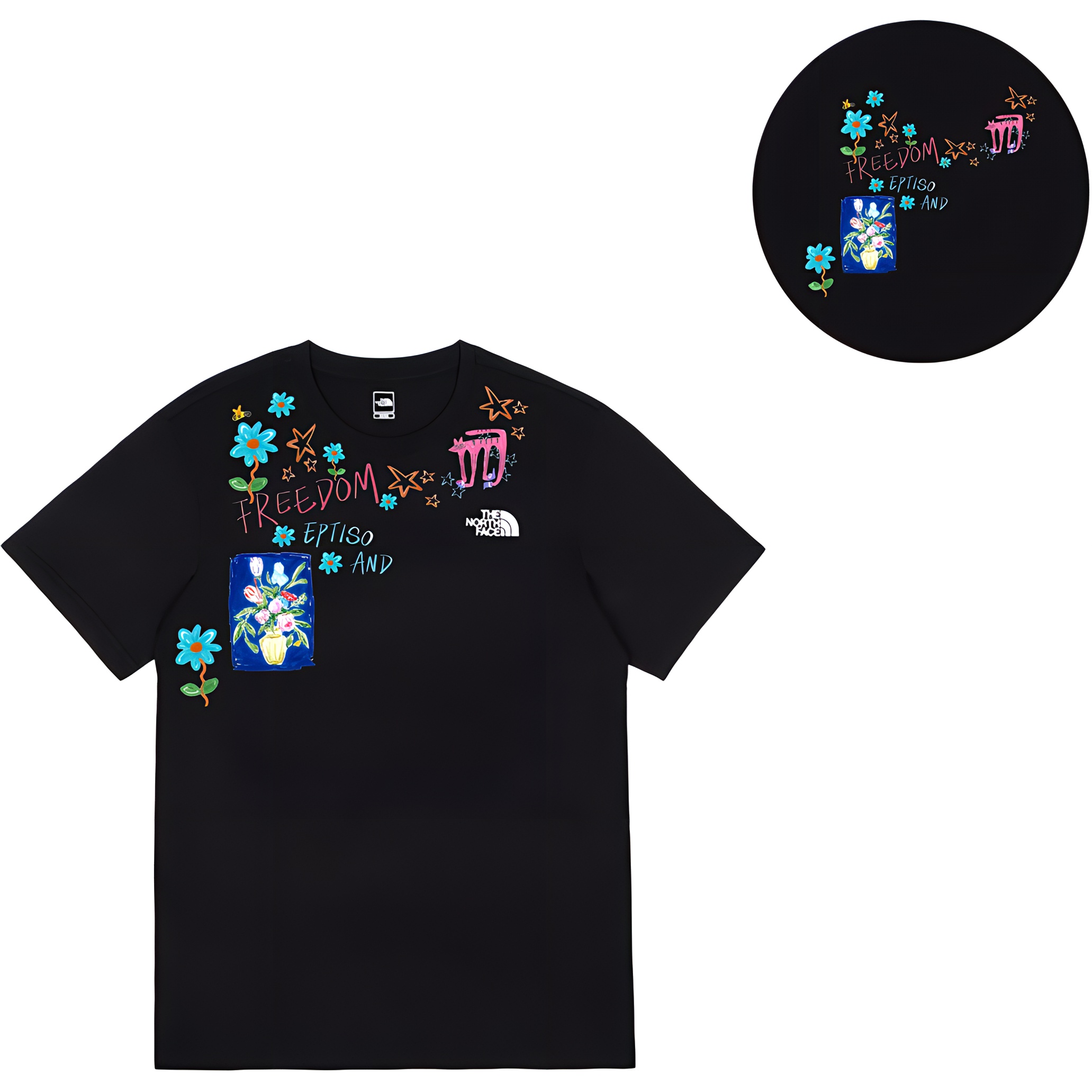 

THE NORTH FACE Футболка мужская черная, Черный, THE NORTH FACE Футболка мужская черная