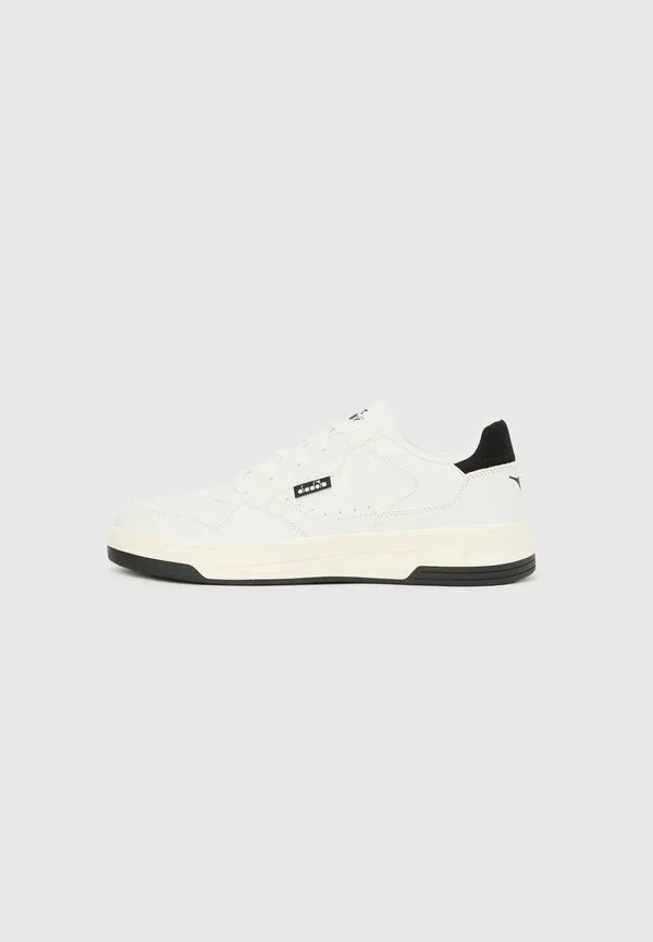 Рыжие кроссовки Diadora, White/Black