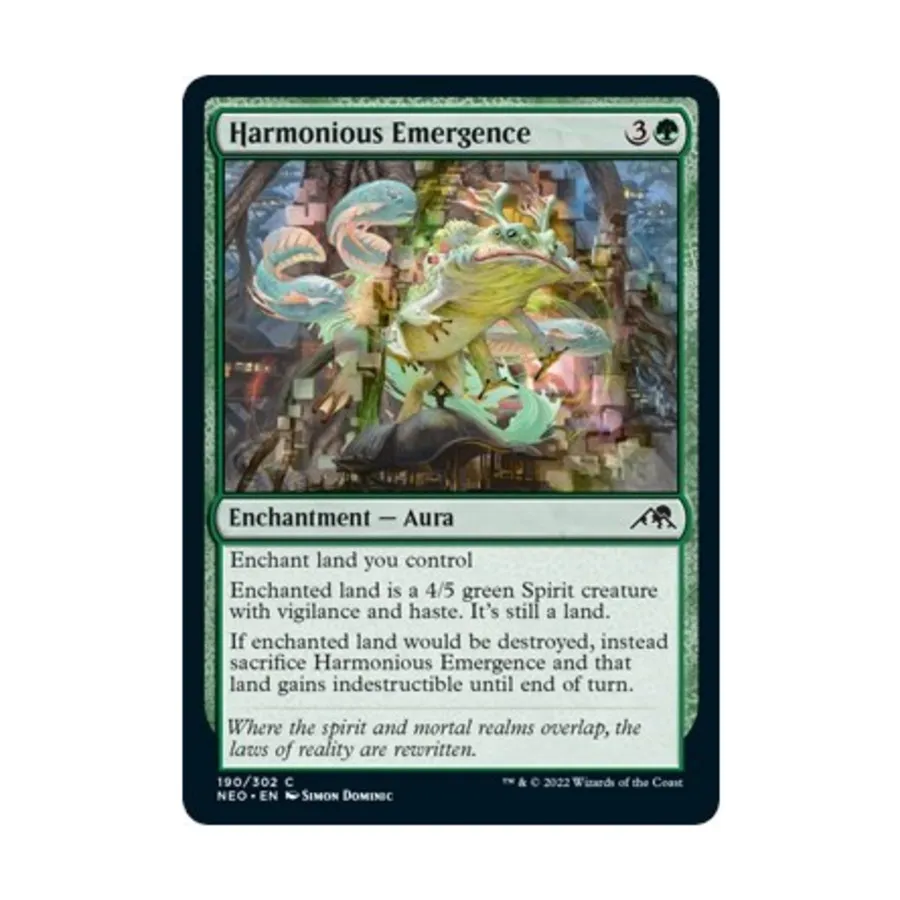 

CCG Гармоничное появление (C) (Фольга), MTG - Kamigawa : Neon Dynasty
