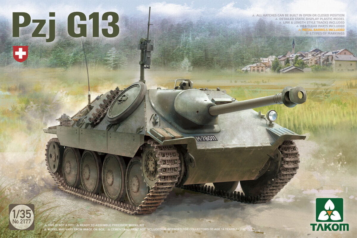

Pzj G13 1:35 Таком 2177 Takom