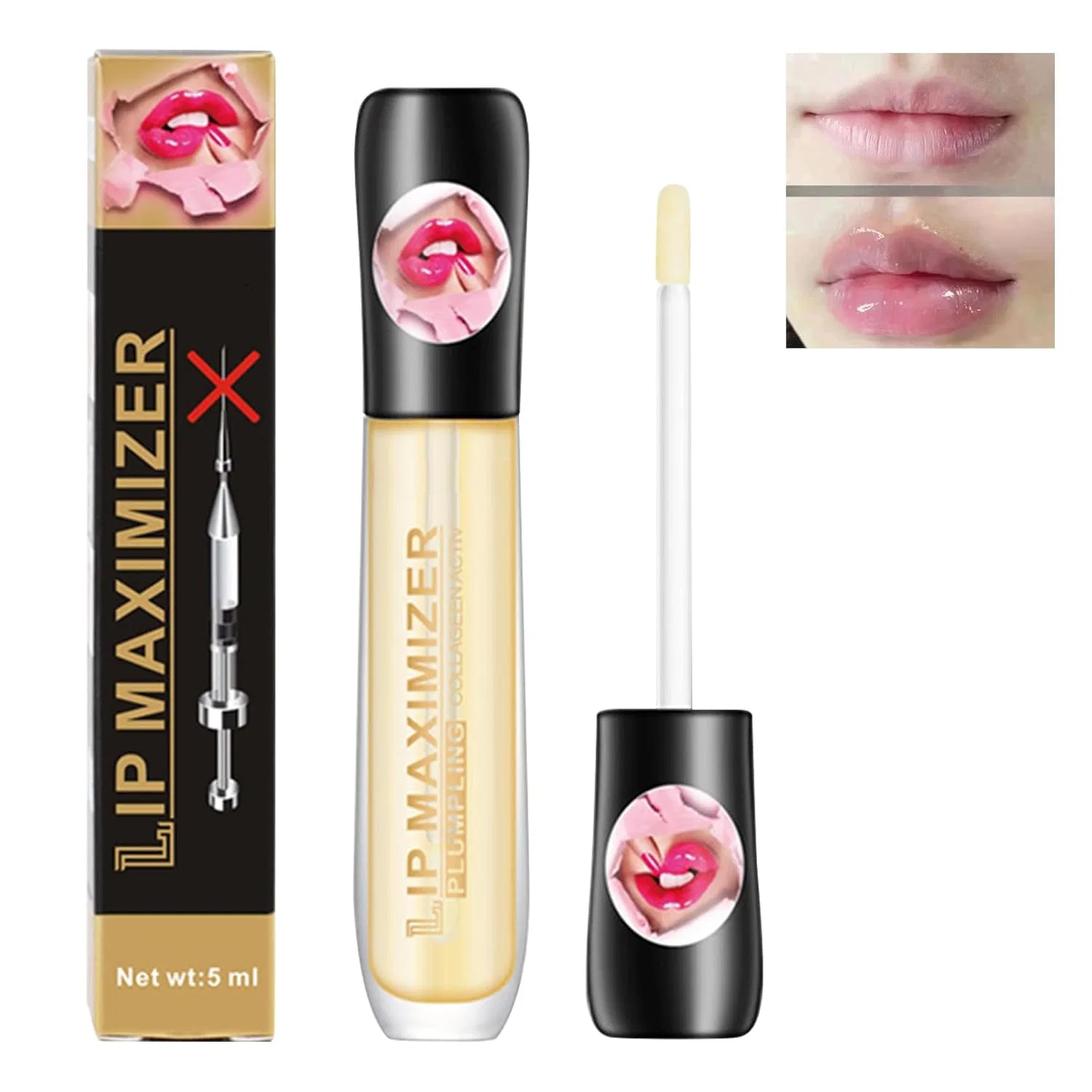 Сыворотка Beslibate — Натуральный бальзам для увеличения объема губ Lip Plumper, 5 мл