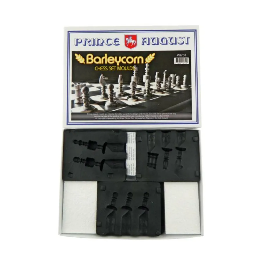 

Формы для ячменной кукурузы, Chess Set Moulds (54mm)