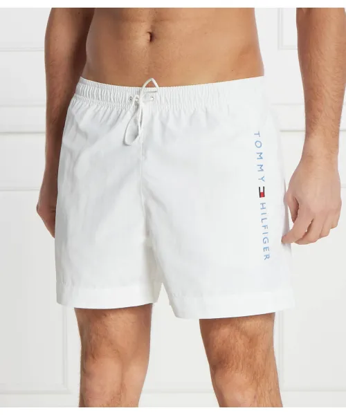 

Пляжные шорты Regular fit Tommy Hilfiger Swimwear, белый