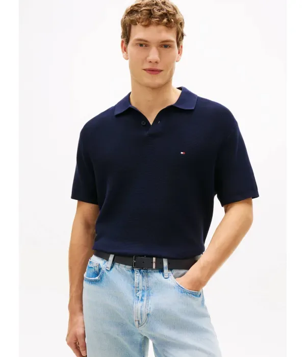 Полюс loose fit Tommy Hilfiger, темно-синий