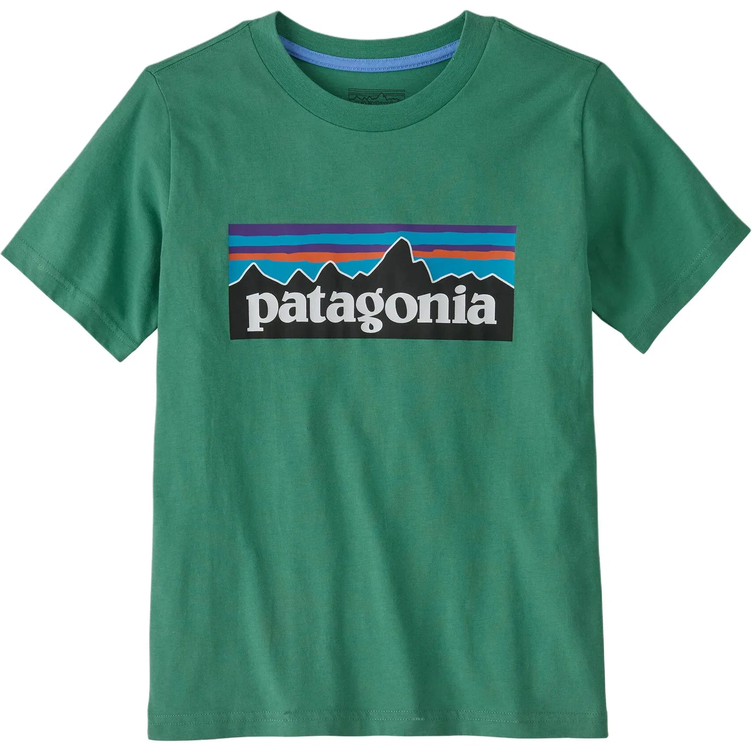 Футболка Patagonia P-6 Logo Kids' Heartleaf Green