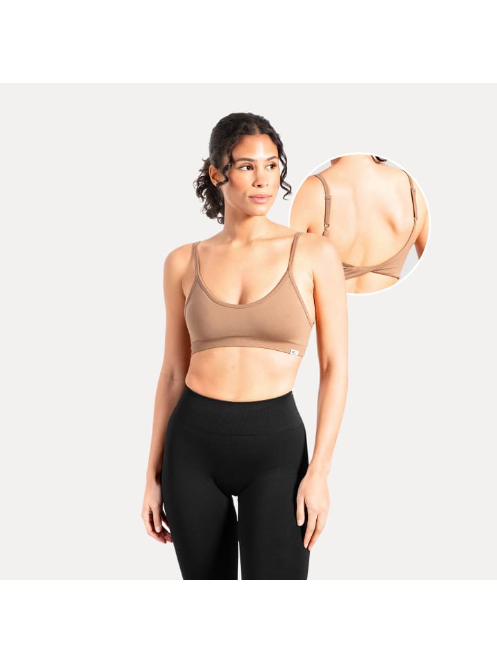 

SMILODOX Спортивный бюстгальтер Layne, цвет тауп