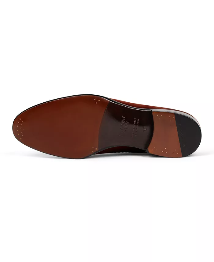 Мужские классические оксфорды Regent Cap Toe из кожи Anthony Veer, коричневый — фото 4