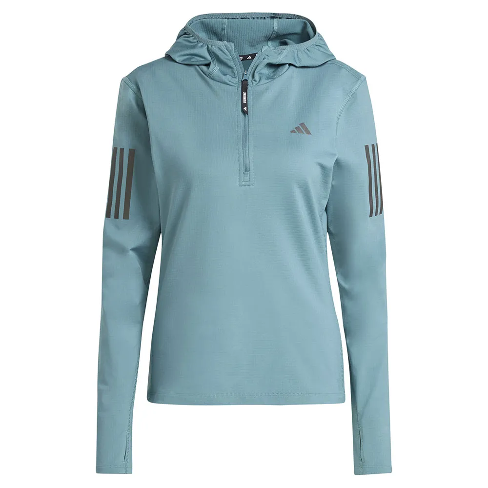 

Худи adidas Own The Run Winterized, синий
