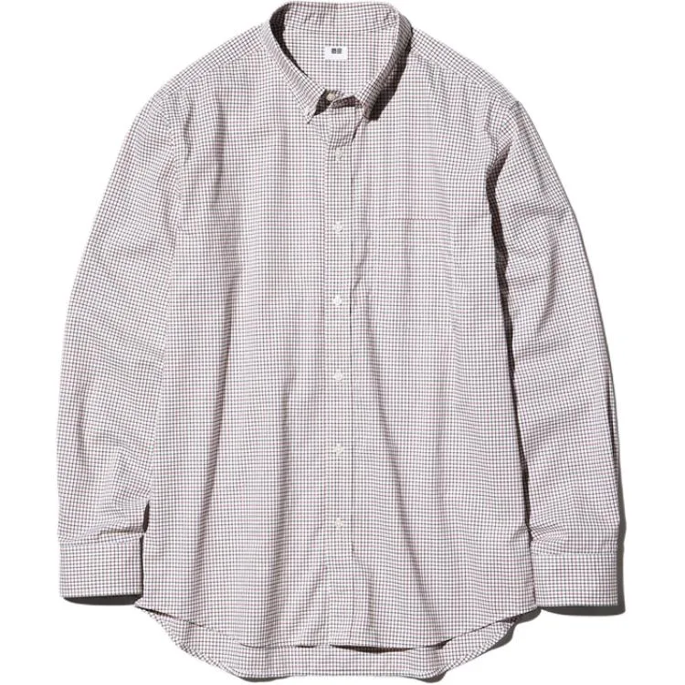 UNIQLO Рубашка Unisex 16 Red Moderate