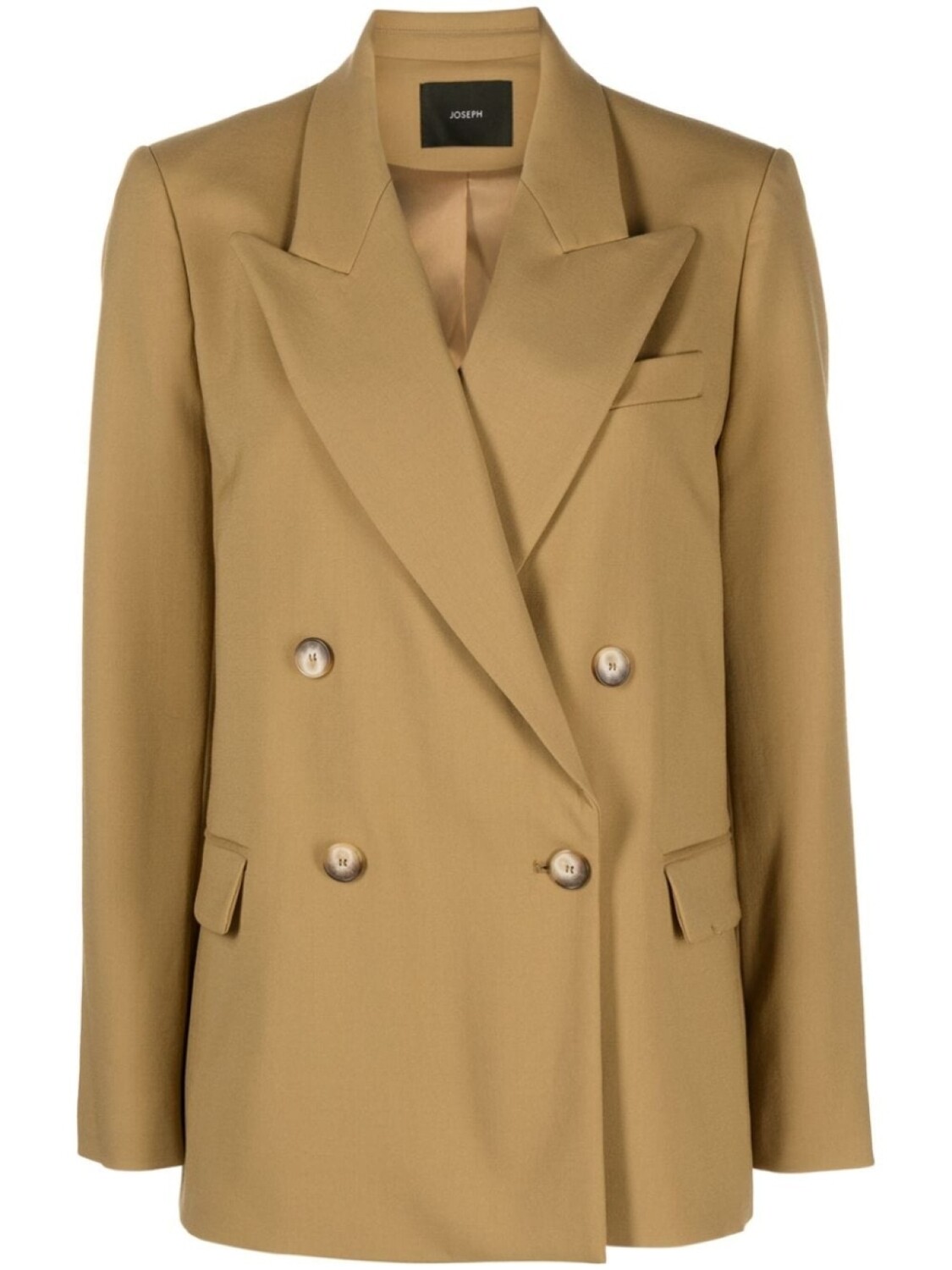 

JOSEPH Jaden virgin wool-blend blazer, нейтральный цвет