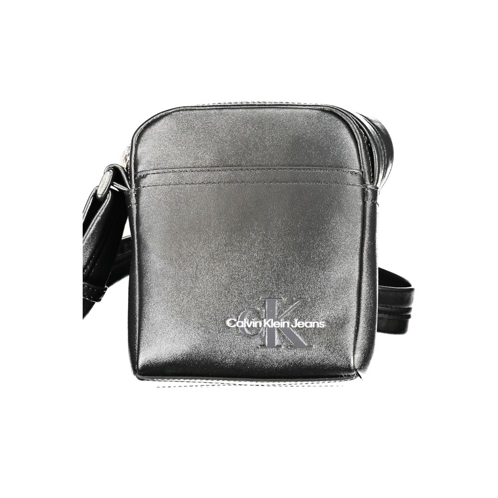 

Черная полиэтиленовая сумка через плечо Calvin Klein