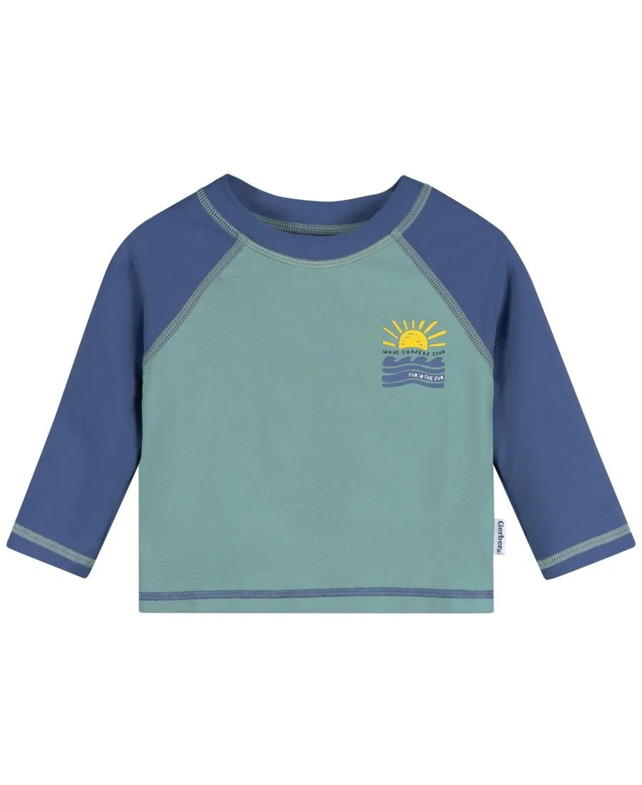 Детская футболка-рашгард, розовая, 18 месяцев Gerber