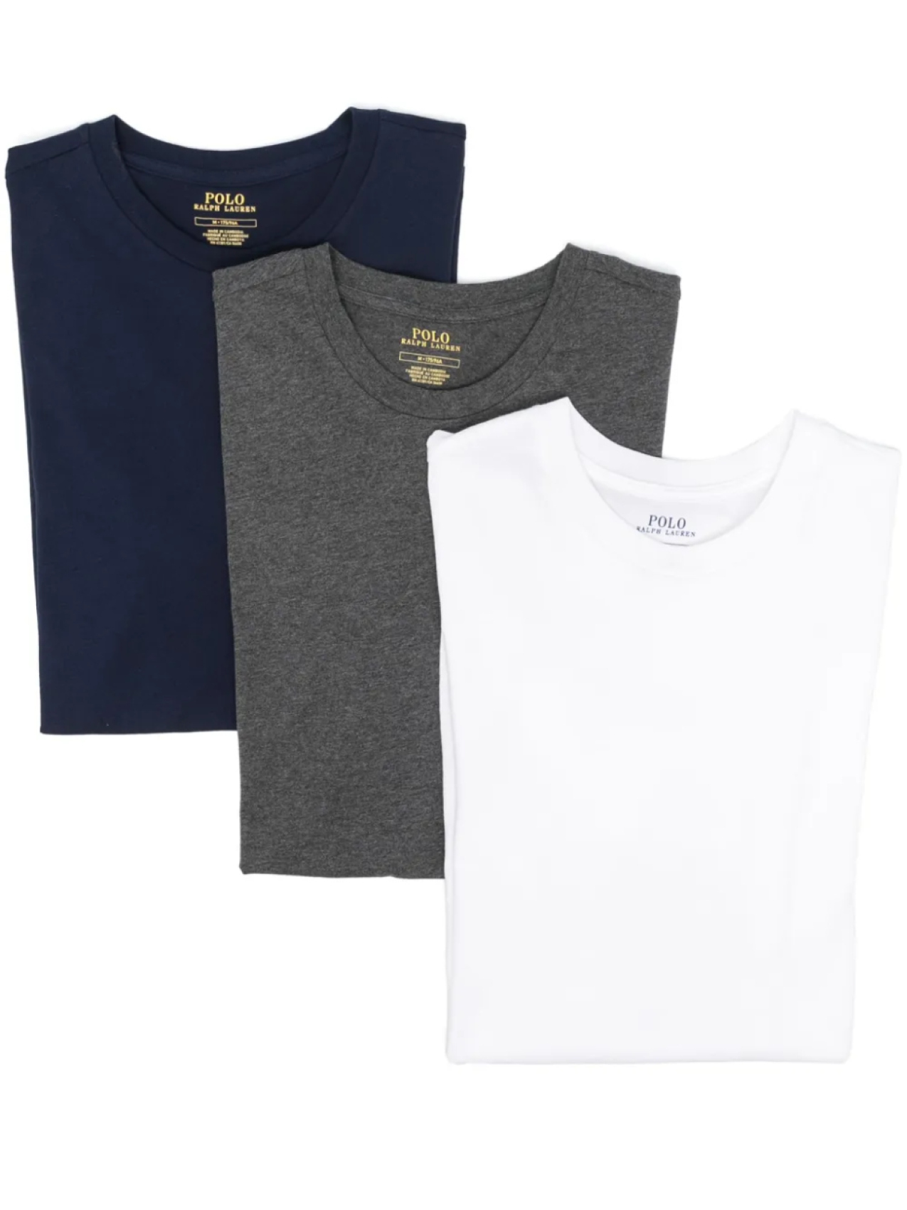 

Футболка хлопковая (упаковка из трех штук) Polo Ralph Lauren, серый