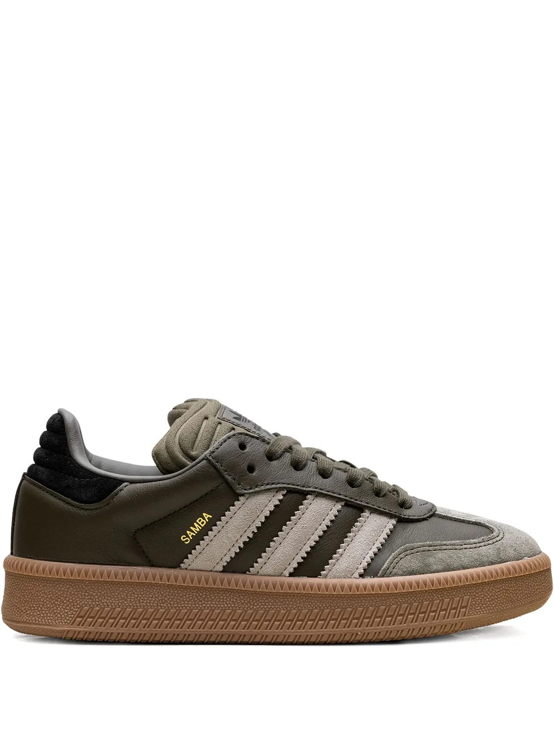Кроссовки Samba adidas, коричневый — фото 3