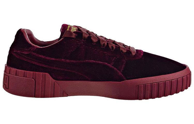 Кеды (WMNS) PUMA Cali 'Velvet Red', красный — фото 2