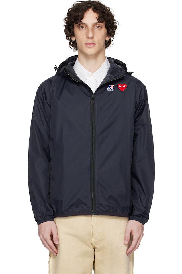 

Куртка K-Way edition на молнии Comme Des Garçons Play, синий