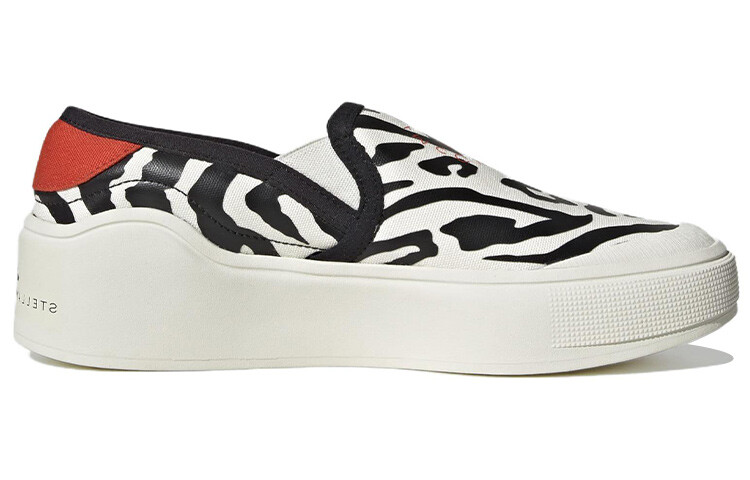Туфли-лодочки Stella McCartney X Women's Court Slip-On с принтом «Животные» Adidas — фото 2
