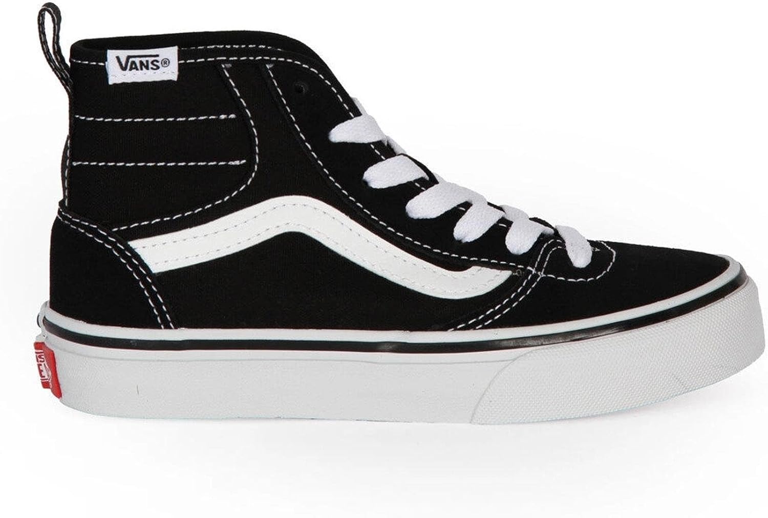

Vans Unisex-Child Ashwood Hi Decon высокие, Suede/Canvas Black/White