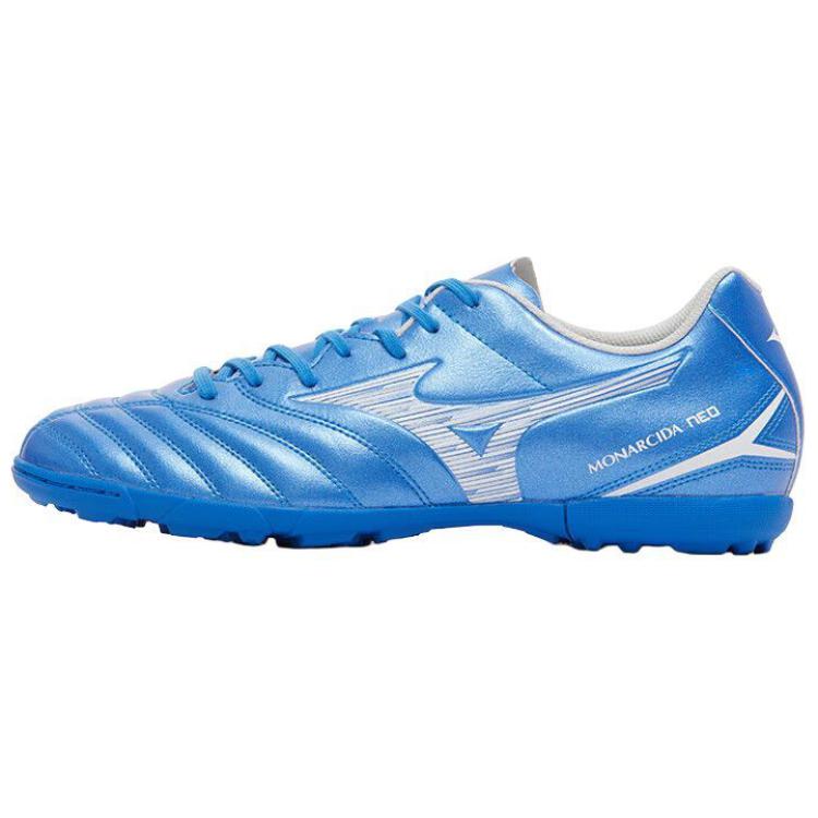 

Mizuno Износостойкие футбольные бутсы унисекс синие, цвет Blue