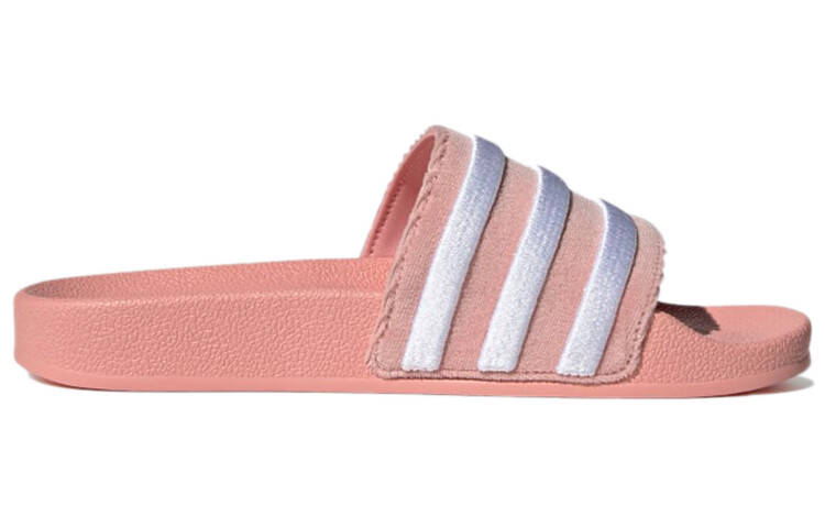 Шлепанцы и сланцы Adidas Originals Stripe-print Slides Women's — фото 2