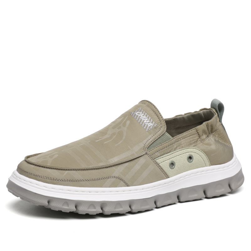 

Devanro Антискользящие и износостойкие дышащие низкие кеды мужские зеленые, цвет Green