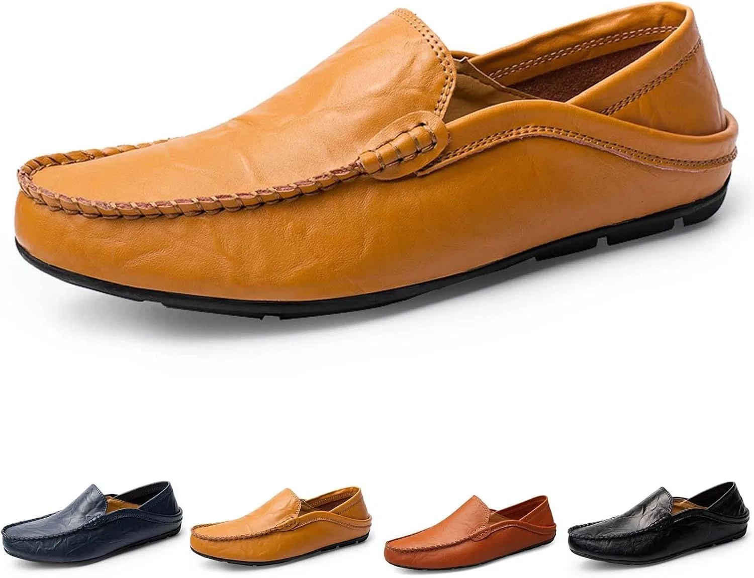 Лоферы оранжевые, Loafers & Slip-Ons