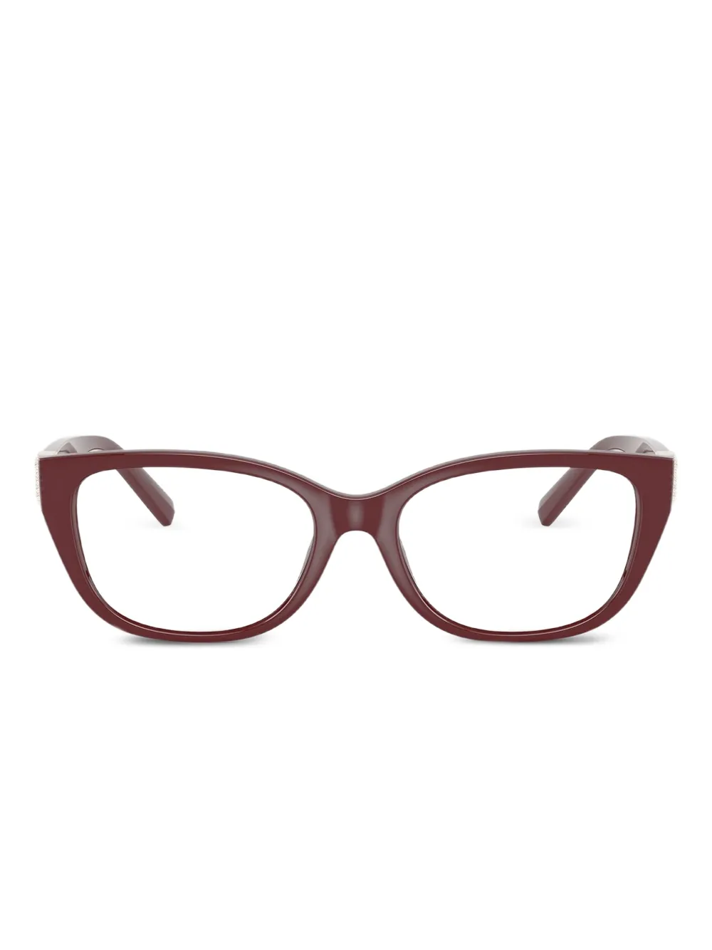 

Очки в прямоугольной оправе Tiffany & Co Eyewear, красный