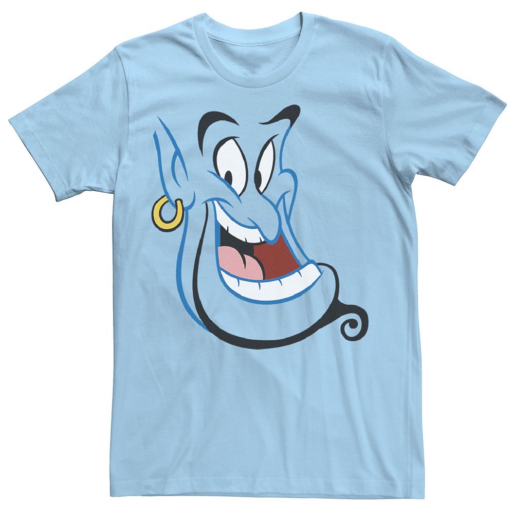 

Мужская футболка Disney's Aladdin Genie Face, цвет Light Blue