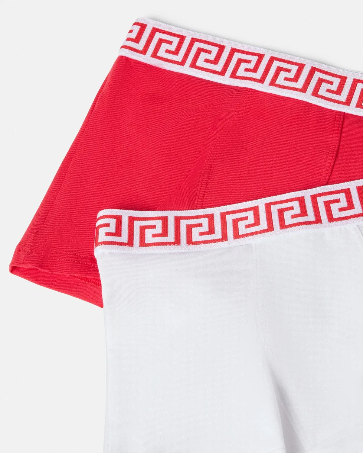 Детские хлопковые трусы-боксеры, 2 шт Versace, белый — фото 3