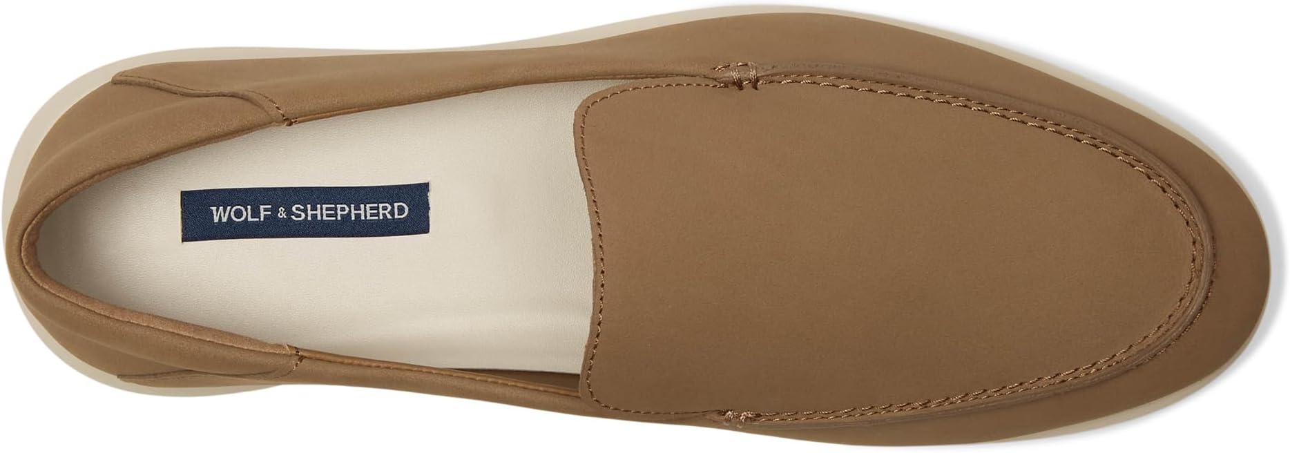 Лоферы Wolf & Shepherd Coast Venetian, цвет Luggage — фото 2