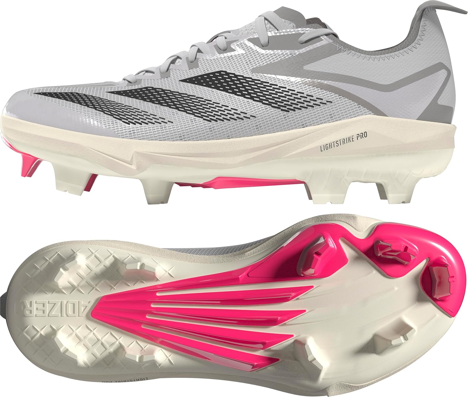 

Мужские кроссовки Adidas Adizero Electric- Tp, белый/черный/серый/светло-серый