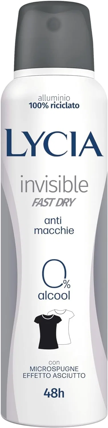 Дезодорант Lycia Invisible Anti-Stain Dry Effect 48H 12 x 150 мл + Polpa 400 г Italian Gourmet E.R. — фото 2