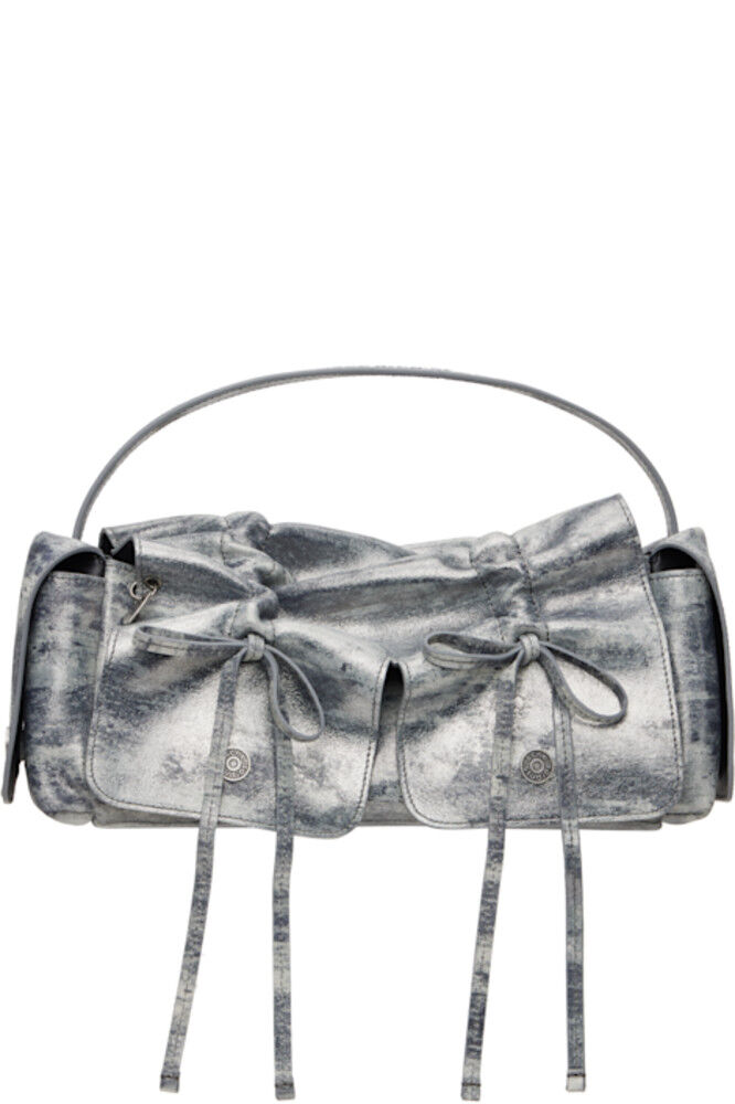 

Серая сумка с множеством карманов Acne Studios