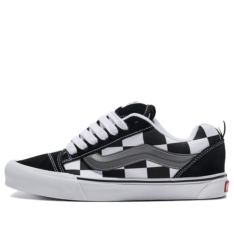 

Кроссовки Vans Knu Skool Mega Check 'Black White', черный