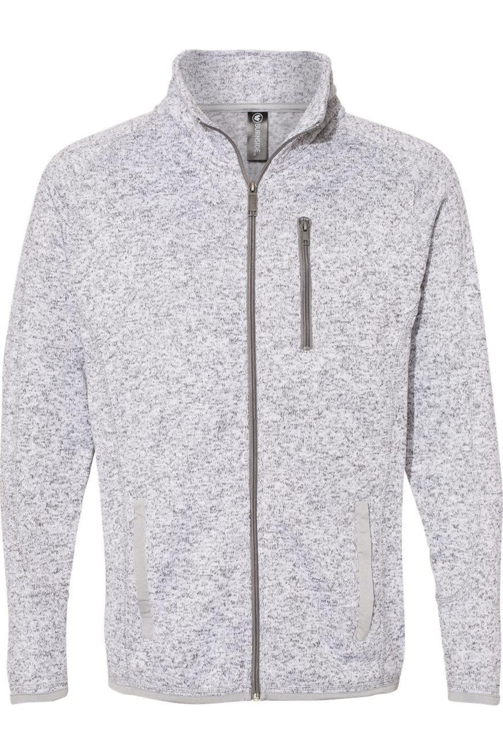 

Свитер Burnside Knit Jacket, цвет heather grey