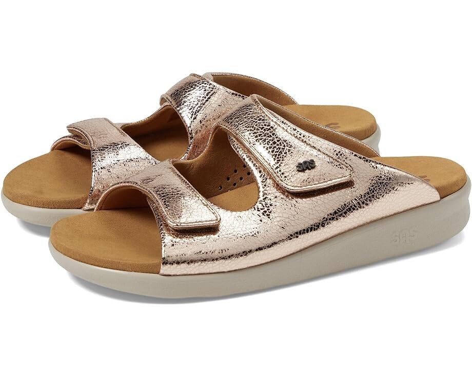 

Сандалии SAS Cozy Adjustable Comfort Slide, цвет Copper
