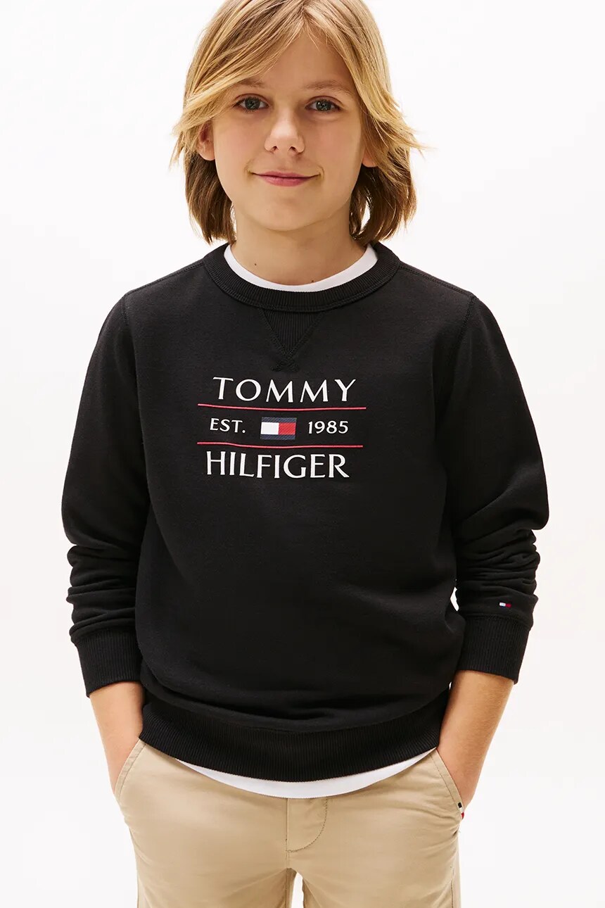 

Детская толстовка Tommy Hilfiger, черный