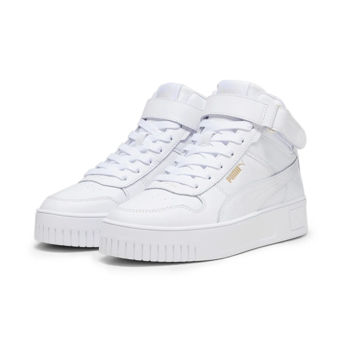 Кроссовки PUMA "Женские кроссовки Carina Street Mid", цвет White Gold