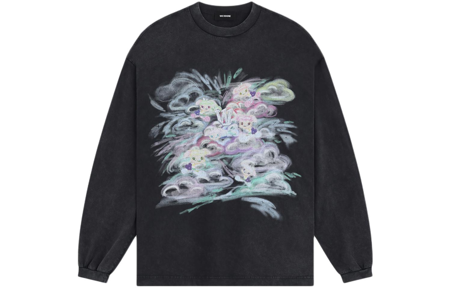 

Футболка унисекс черная WE11DONE